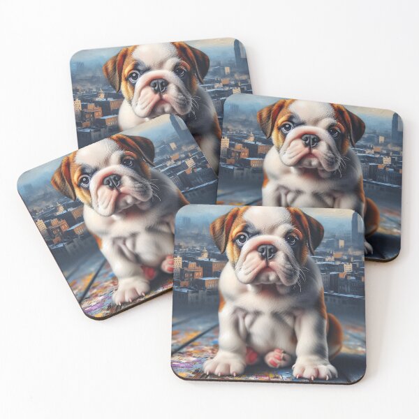 Item preview, cute bulldog puppy designed and sold by Terrence Webster.