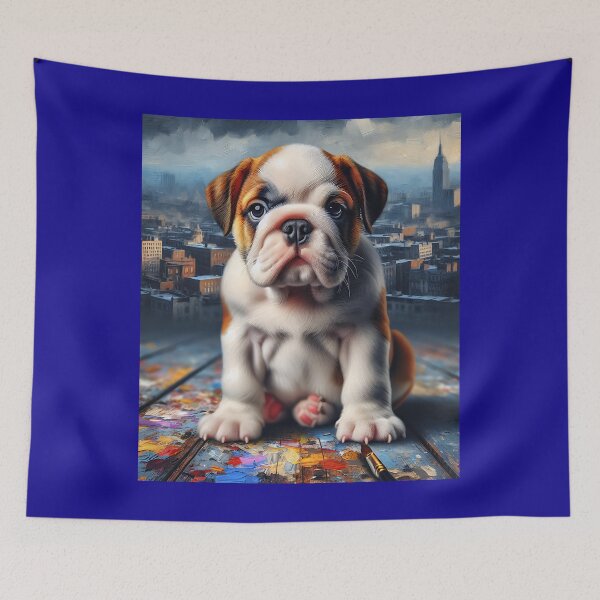 Item preview, cute bulldog puppy designed and sold by Terrence Webster.
