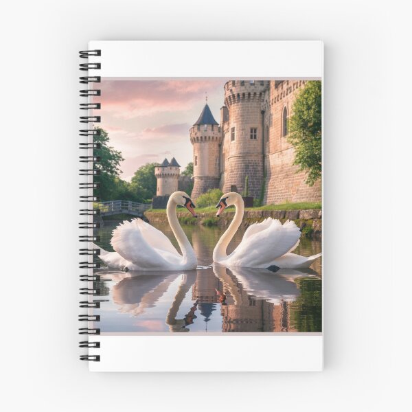 Item preview, Pair of Swans and Castle designed and sold by RWCarpenter.