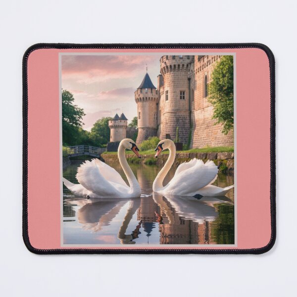 Item preview, Pair of Swans and Castle designed and sold by RWCarpenter.