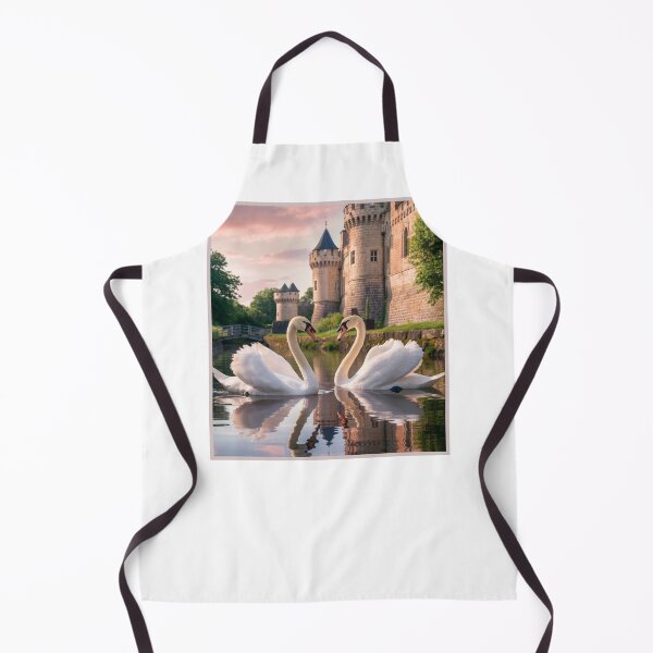 Item preview, Pair of Swans and Castle designed and sold by RWCarpenter.