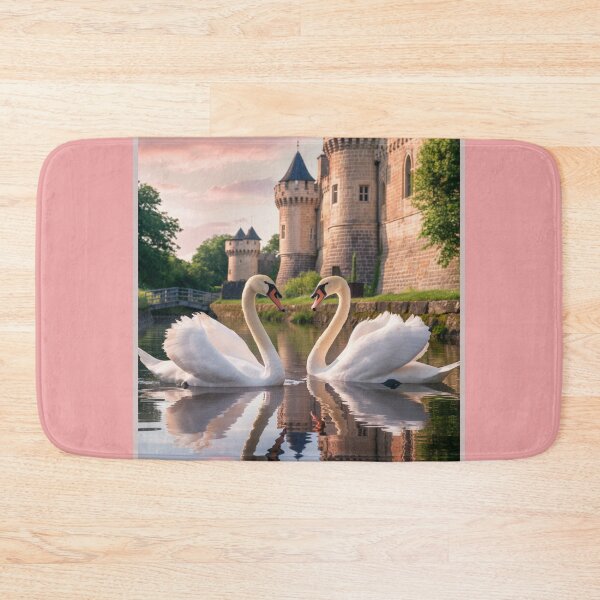 Item preview, Pair of Swans and Castle designed and sold by RWCarpenter.