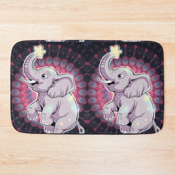 Item preview, Elephant Silhouette. Psychedelic elephant, Fantasy Elephant, colorful elephant designed and sold by ElephantVibes.