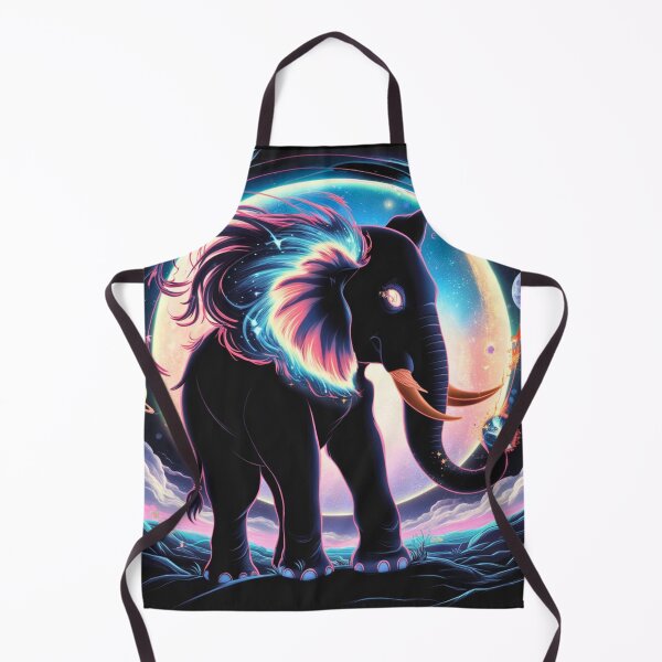 Item preview, Elephant Silhouette. Psychedelic elephant, Fantasy Elephant, colorful elephant designed and sold by ElephantVibes.