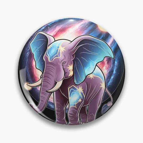 Item preview, Elephant Silhouette. Psychedelic elephant, Fantasy Elephant, colorful elephant designed and sold by ElephantVibes.