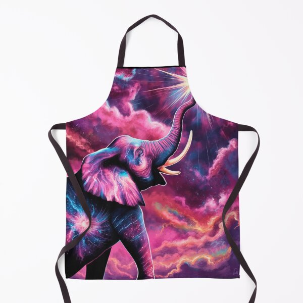 Item preview, Elephant Silhouette. Psychedelic elephant, Fantasy Elephant, colorful elephant designed and sold by ElephantVibes.
