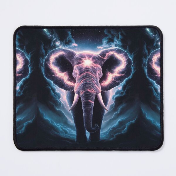 Item preview, Elephant Silhouette. Psychedelic elephant, Fantasy Elephant, colorful elephant designed and sold by ElephantVibes.
