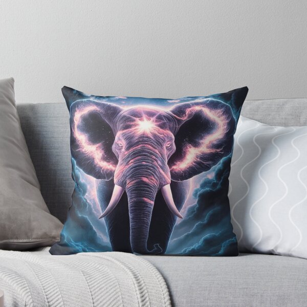 Item preview, Elephant Silhouette. Psychedelic elephant, Fantasy Elephant, colorful elephant designed and sold by ElephantVibes.