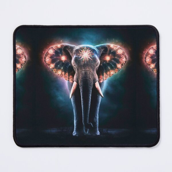 Item preview, Elephant Silhouette. Psychedelic elephant, Fantasy Elephant, colorful elephant designed and sold by ElephantVibes.