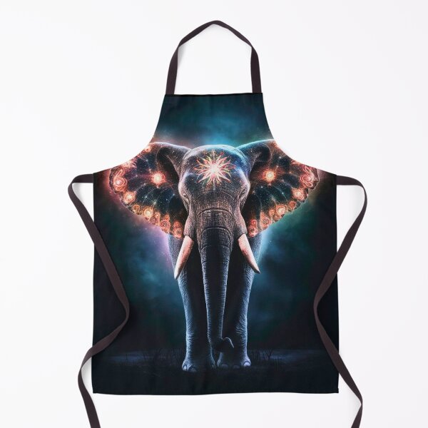 Item preview, Elephant Silhouette. Psychedelic elephant, Fantasy Elephant, colorful elephant designed and sold by ElephantVibes.