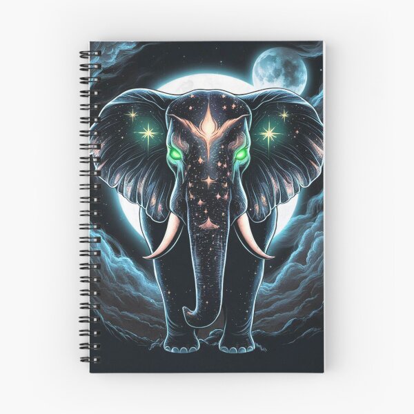 Item preview, Elephant Silhouette. Psychedelic elephant, Fantasy Elephant, colorful elephant designed and sold by ElephantVibes.