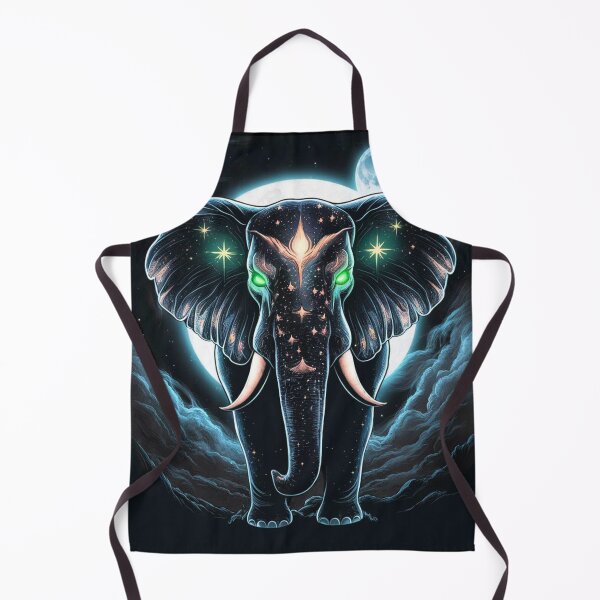 Item preview, Elephant Silhouette. Psychedelic elephant, Fantasy Elephant, colorful elephant designed and sold by ElephantVibes.