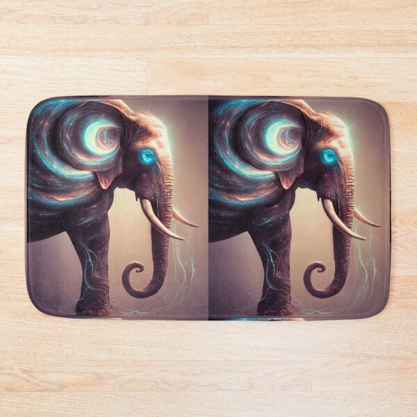 Item preview, Elephant Silhouette. Psychedelic elephant, Fantasy Elephant, colorful elephant designed and sold by ElephantVibes.