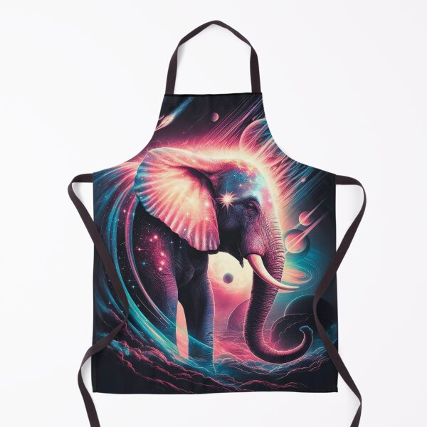 Item preview, Elephant Silhouette. Psychedelic elephant, Fantasy Elephant, colorful elephant designed and sold by ElephantVibes.