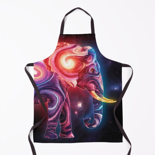 Item preview, Elephant Silhouette. Psychedelic elephant, Fantasy Elephant, colorful elephant designed and sold by ElephantVibes.