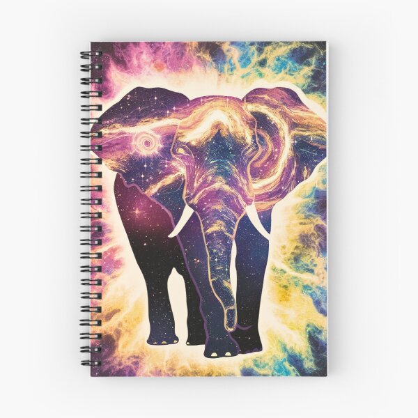 Item preview, Elephant Silhouette. Psychedelic elephant, Fantasy Elephant, colorful elephant designed and sold by ElephantVibes.