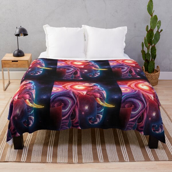 Item preview, Elephant Silhouette. Psychedelic elephant, Fantasy Elephant, colorful elephant designed and sold by ElephantVibes.