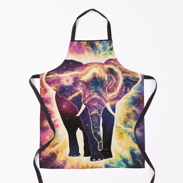 Item preview, Elephant Silhouette. Psychedelic elephant, Fantasy Elephant, colorful elephant designed and sold by ElephantVibes.