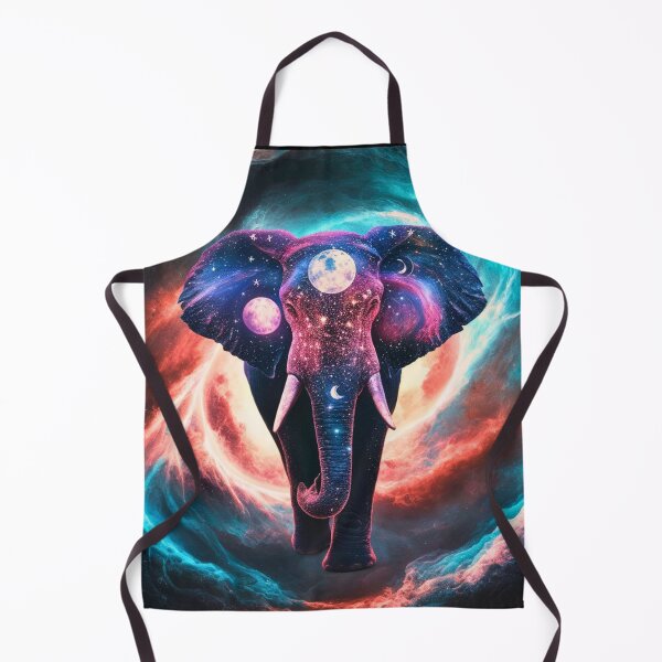 Item preview, Elephant Silhouette. Psychedelic elephant, Fantasy Elephant, colorful elephant designed and sold by ElephantVibes.