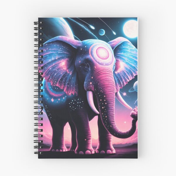 Item preview, Elephant Silhouette. Psychedelic elephant, Fantasy Elephant, colorful elephant designed and sold by ElephantVibes.