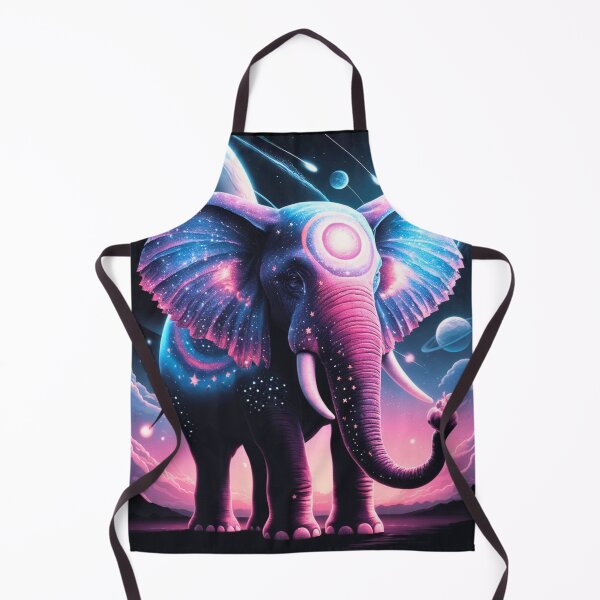 Item preview, Elephant Silhouette. Psychedelic elephant, Fantasy Elephant, colorful elephant designed and sold by ElephantVibes.