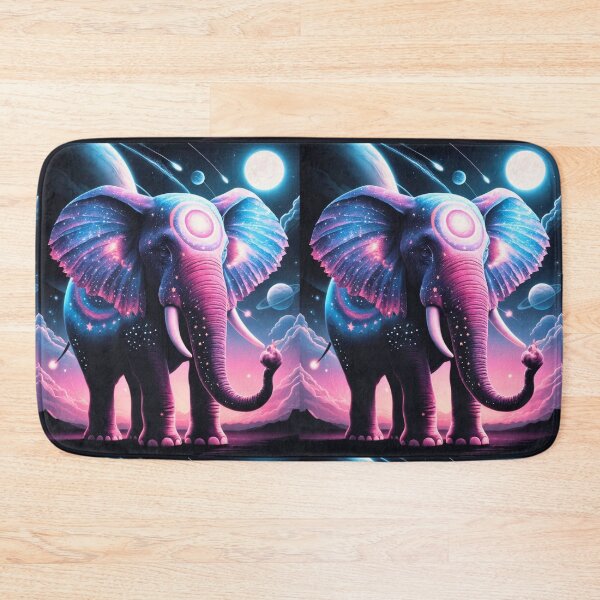 Item preview, Elephant Silhouette. Psychedelic elephant, Fantasy Elephant, colorful elephant designed and sold by ElephantVibes.