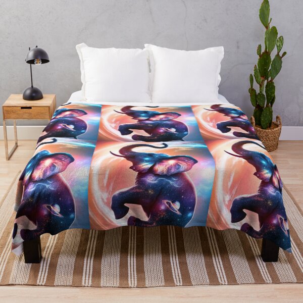 Item preview, Elephant Silhouette. Psychedelic elephant, Fantasy Elephant, colorful elephant designed and sold by ElephantVibes.