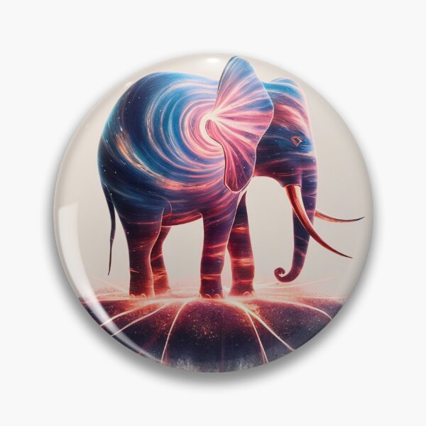 Item preview, Elephant Silhouette. Psychedelic elephant, Fantasy Elephant, colorful elephant designed and sold by ElephantVibes.