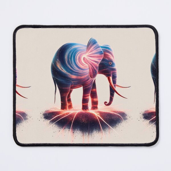 Item preview, Elephant Silhouette. Psychedelic elephant, Fantasy Elephant, colorful elephant designed and sold by ElephantVibes.
