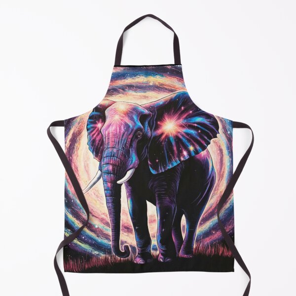 Item preview, Elephant Silhouette. Psychedelic elephant, Fantasy Elephant, colorful elephant designed and sold by ElephantVibes.