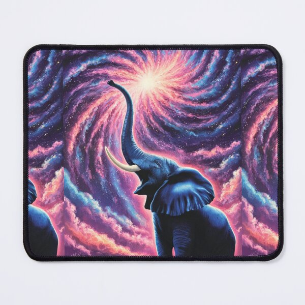 Item preview, Elephant Silhouette. Psychedelic elephant, Fantasy Elephant, colorful elephant designed and sold by ElephantVibes.