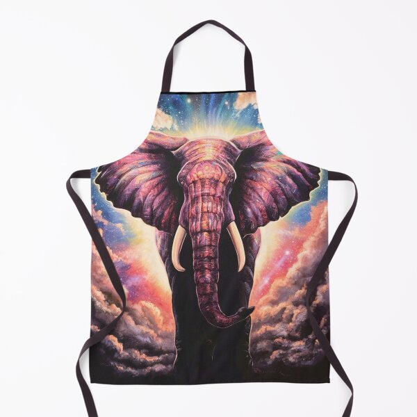 Item preview, Elephant Silhouette. Psychedelic elephant, Fantasy Elephant, colorful elephant designed and sold by ElephantVibes.