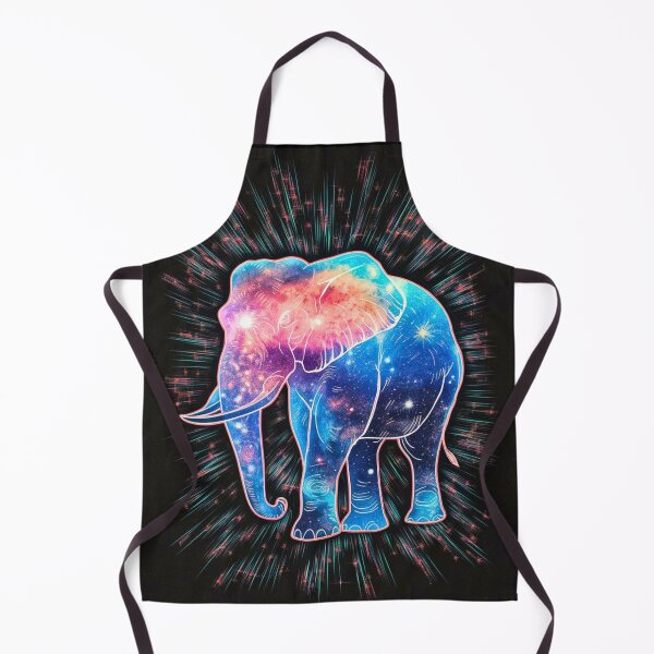 Item preview, Elephant Silhouette. Psychedelic elephant, Fantasy Elephant, colorful elephant designed and sold by ElephantVibes.
