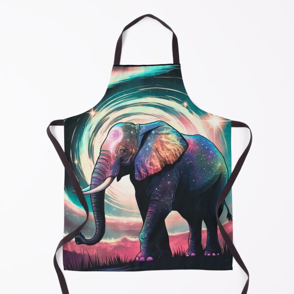 Item preview, Elephant Silhouette. Psychedelic elephant, Fantasy Elephant, colorful elephant designed and sold by ElephantVibes.