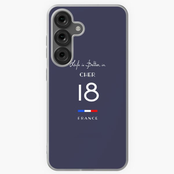 Item preview, Life is better in CHER Number 18 Centre Val de Loire France designed and sold by frenchsalsa.