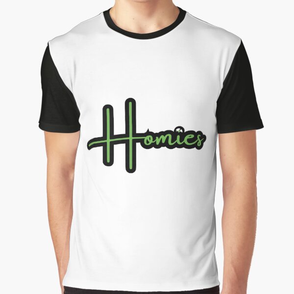 Vista previa del artículo con la obra «Homies», diseñado y vendido por variant designer.