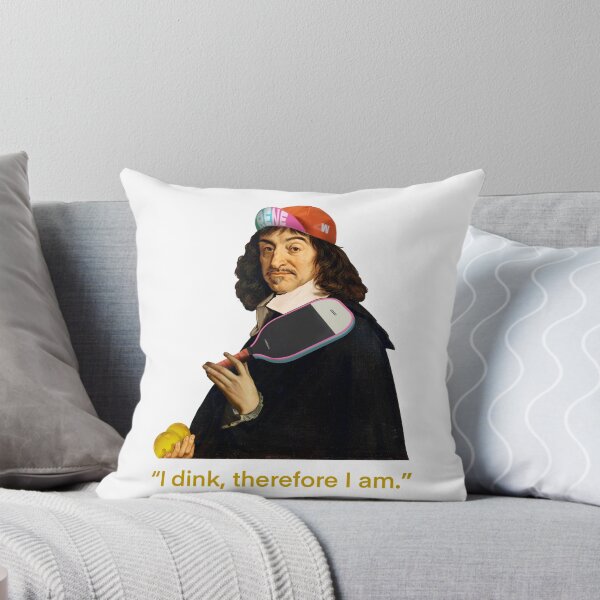 Item preview, Rene Des Cartes pickleball designed and sold by BlueVanCreative.