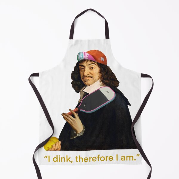 Item preview, Rene Des Cartes pickleball designed and sold by BlueVanCreative.