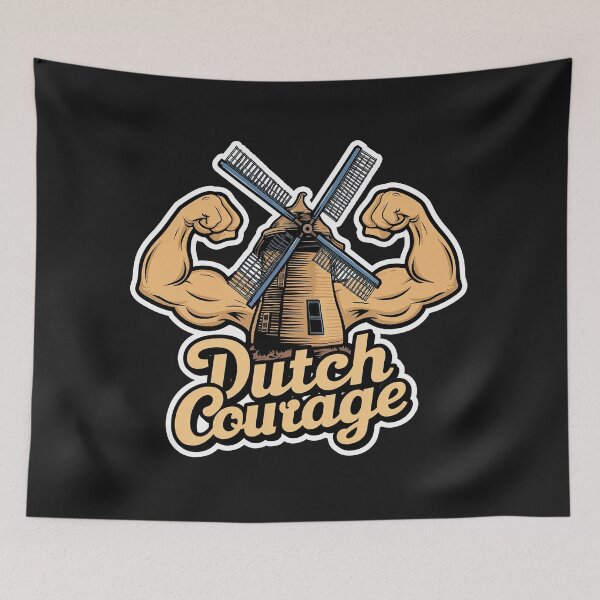 Item preview, ''Dutch Courage'' Proud to be Dutch T-Shirt designed and sold by Witty Shirts.