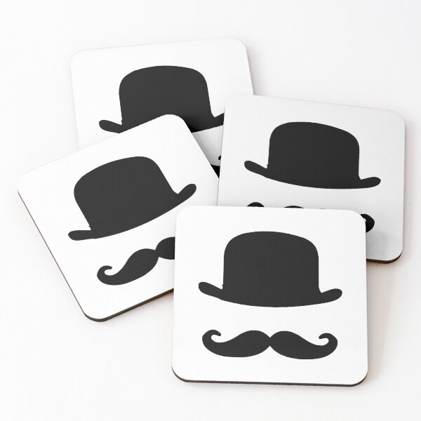 Item preview, Mustache and bowler hat designed and sold by fourretout.