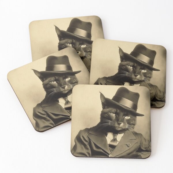 Item preview, Gangster Cat designed and sold by MorningFive.
