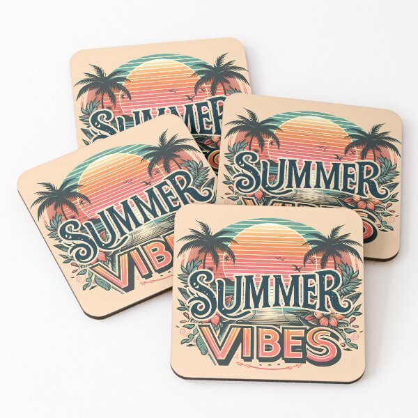 Item preview, Summer vibes, typography designed and sold by maxmaj.
