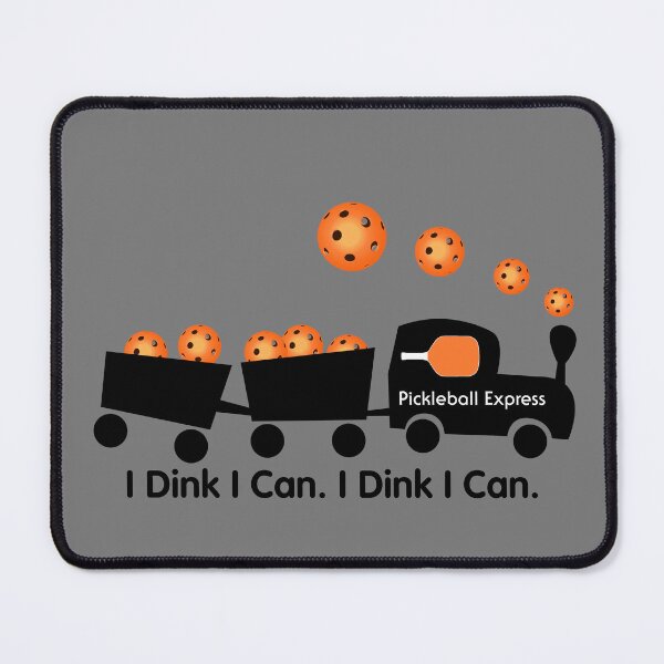 Item preview, Pickleball Training - I Dink I Can - I Dink I Can, Orange Pickleballs Train designed and sold by GreenCarbon2112.