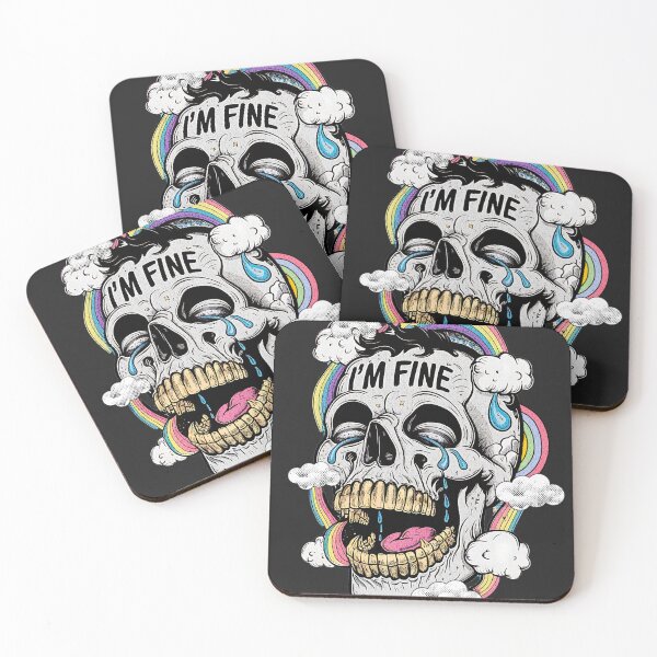 Item preview, Laughing Skull, Im Fine designed and sold by Mariana Piana.