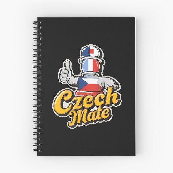Item preview, ''Czech Mate'' Funny Czechia Pride T-Shirt designed and sold by Witty Shirts.