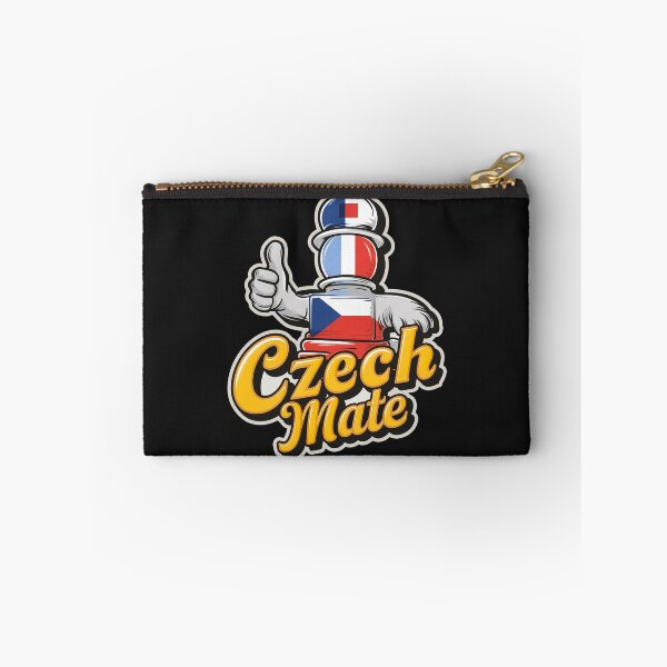 Item preview, ''Czech Mate'' Funny Czechia Pride T-Shirt designed and sold by Witty Shirts.