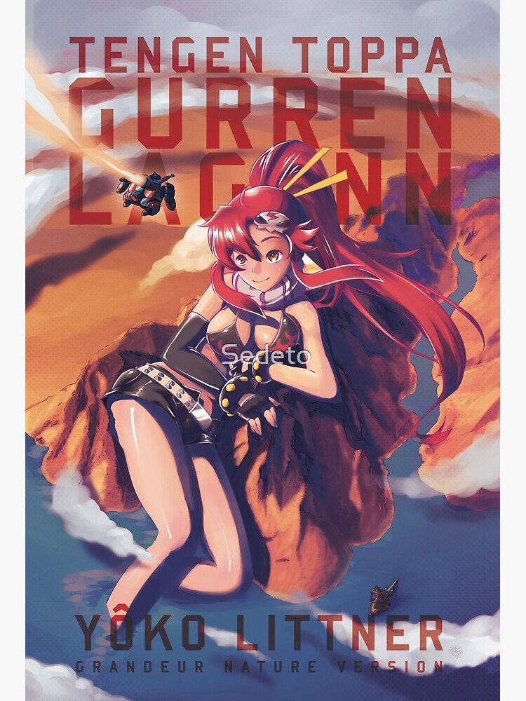 Tengen Toppa Gurren Lagann - Yoko Acrylic Art Stand