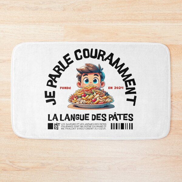 Item preview, Je parle la langue des pâtes designed and sold by GestaltTees.