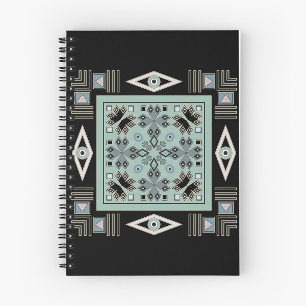Item preview, Geometric ethnic Indian pattern mint designed and sold by fuzzyfox.