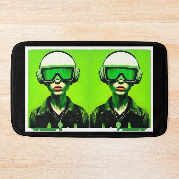 Item preview, Green Futuristic DJ designed and sold by FotoEspacioArte.